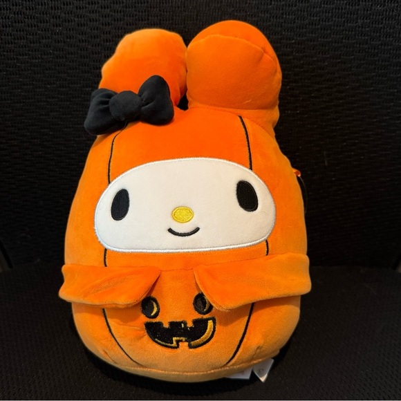 My Melody 10” Pumpkin Halloween Squishmallow Hello Kitty and Friends Sanrio - Picture 1 of 3